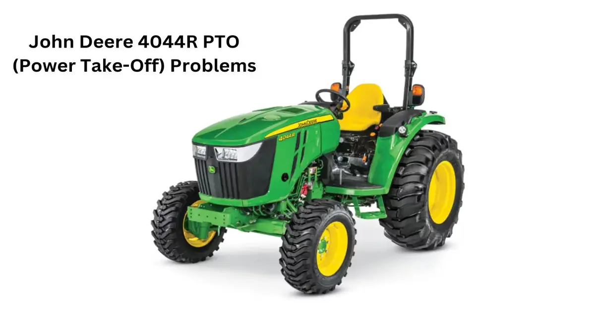 john deere 4044r PTO (power take-off) malfunction