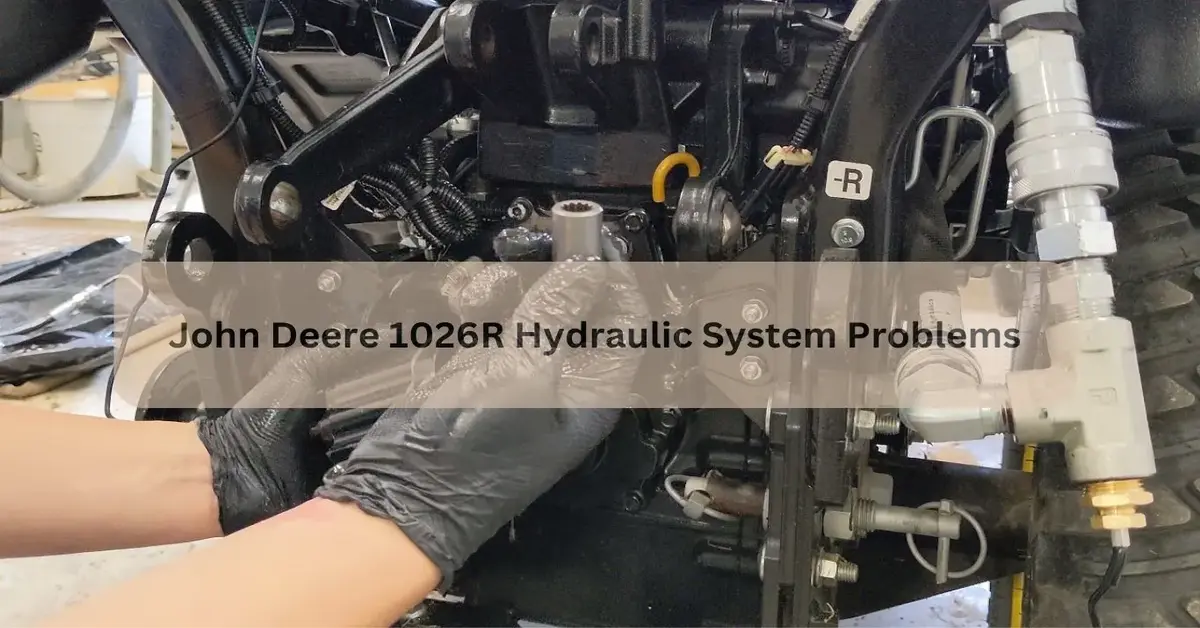 John Deere 1026R Hydraulic System Problems