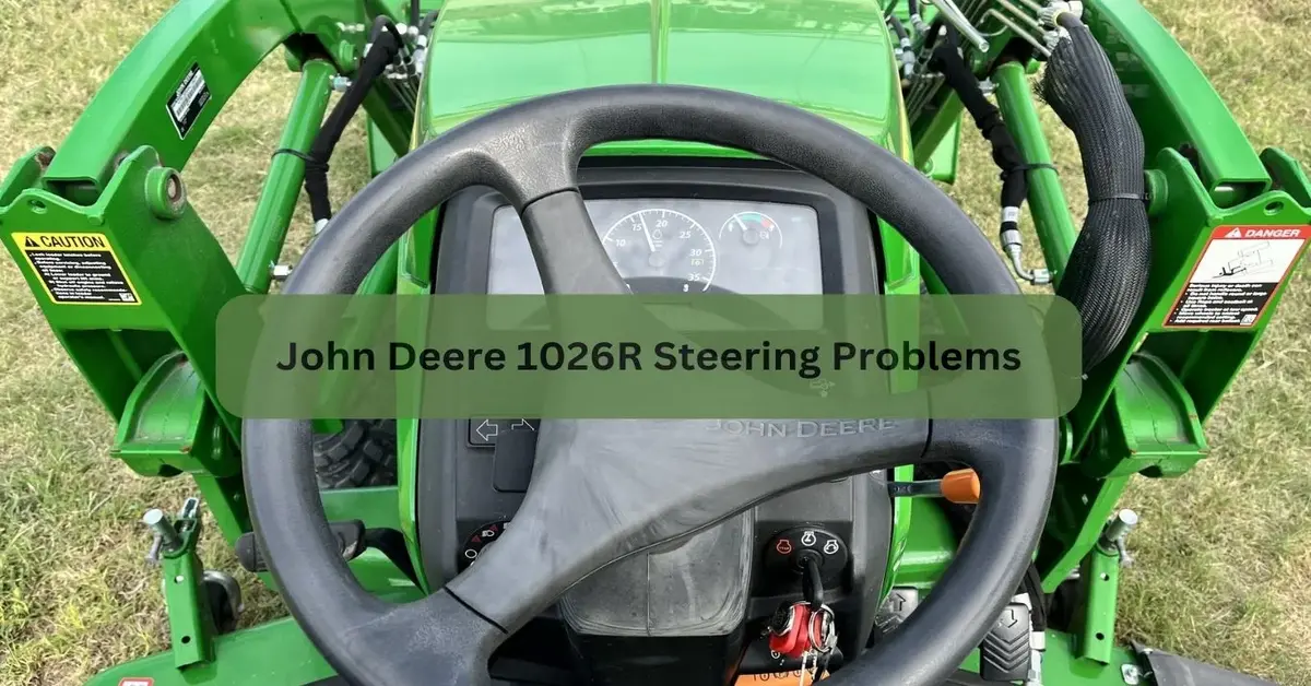 John Deere 1026R Steering Problems