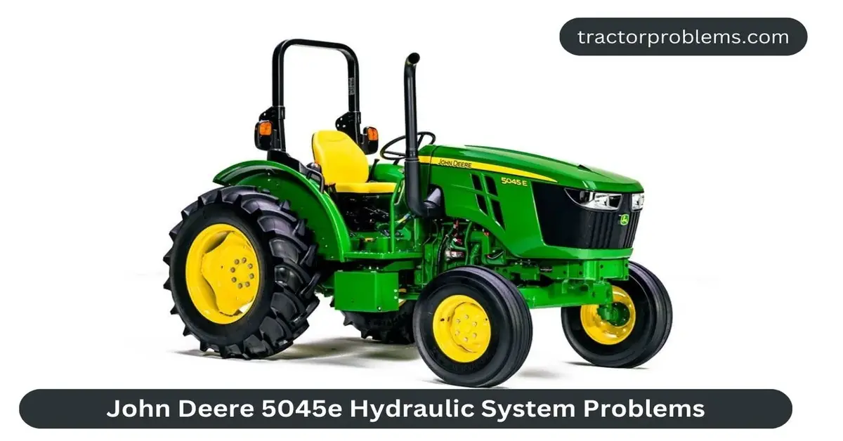 John Deere 5045e Hydraulic System Problems