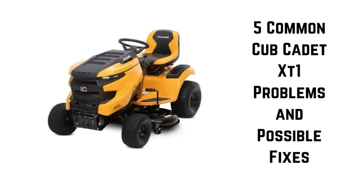 cub cadet xt1 problems