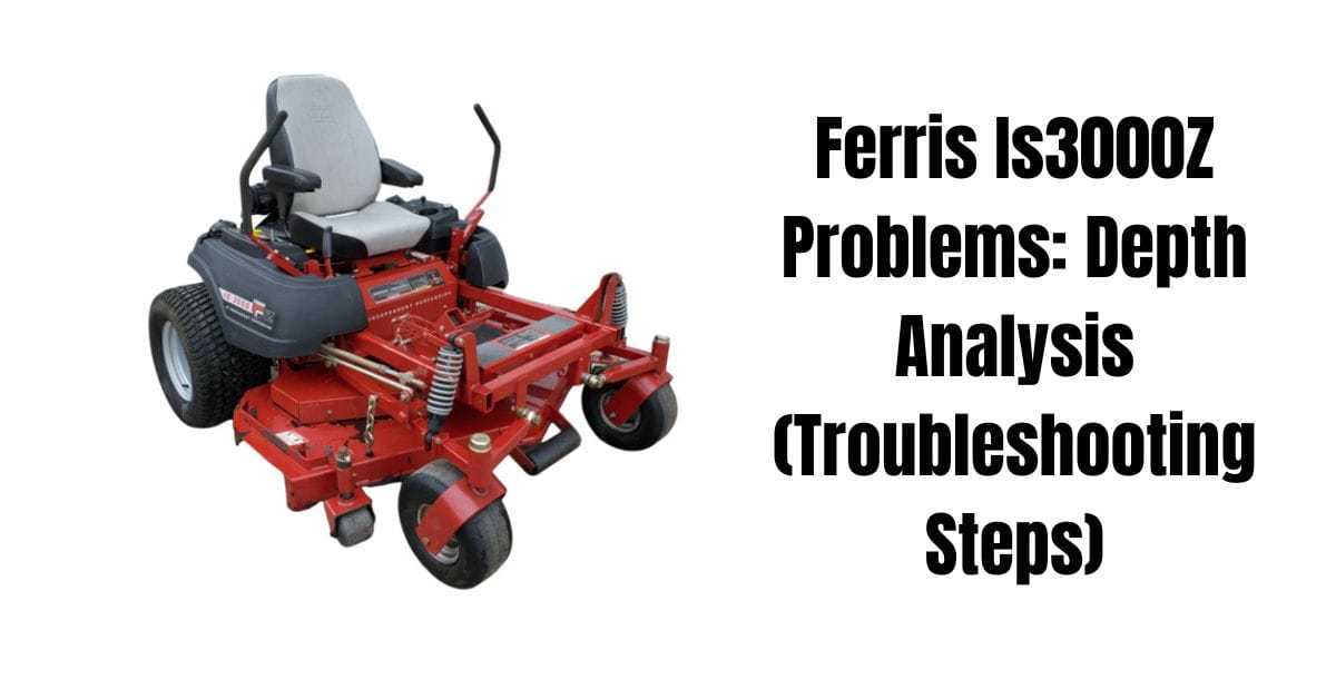 ferris is3000z problems