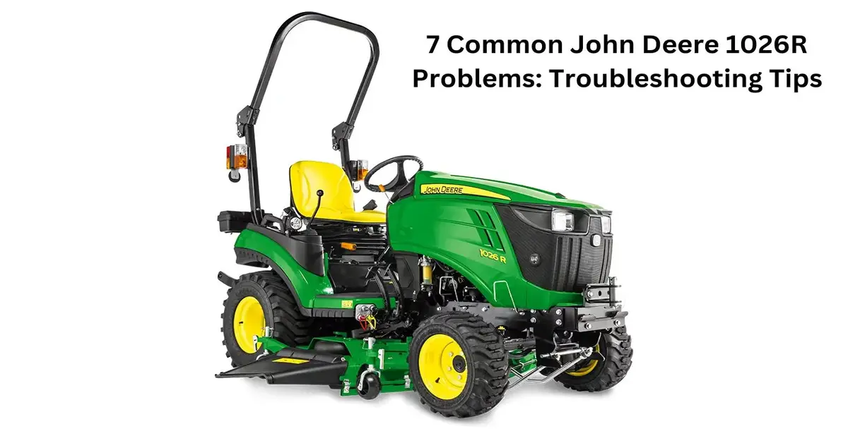 john deere 1026r problems