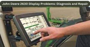 john deere 2630 display problems