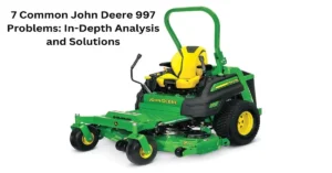 john deere 997 problems