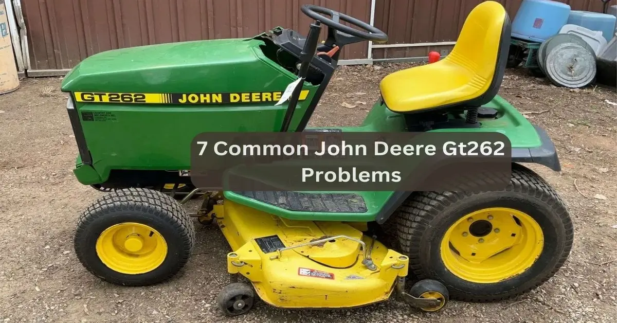 john deere gt262 problems