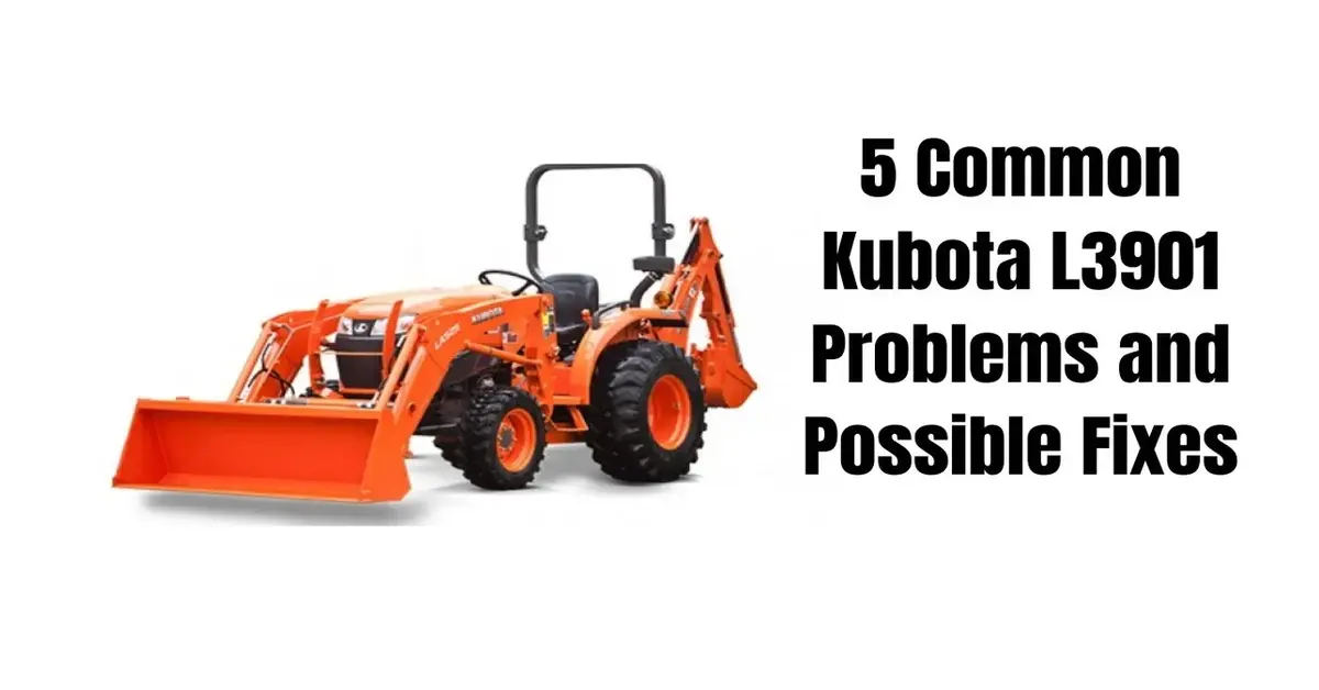 kubota l3901 problems