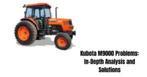 kubota m9000 problems