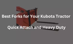 forks for kubota tractor