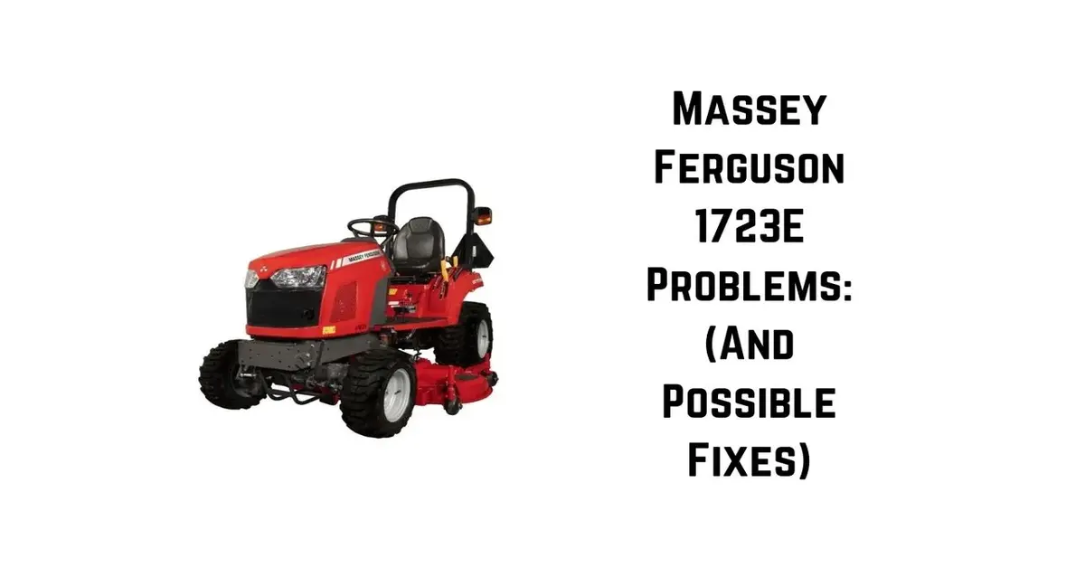 massey ferguson 1723e problems