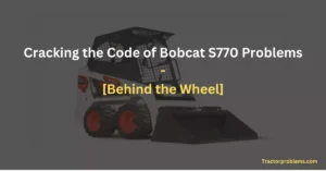cracking the code of bobcat s770 problems