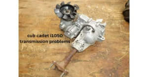 cub cadet i1050 transmission problems