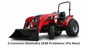 mahindra 1538 problems